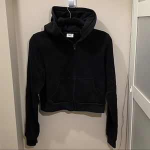 SUNDAY BEST CROPPED ZIP UP